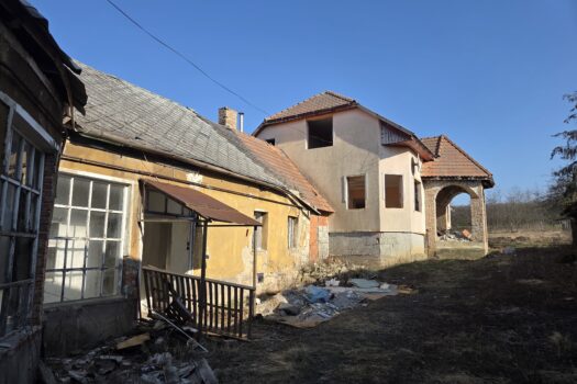 Eladó két különálló ingatlan egy telken, Monok fő utcáján – üzlet + családi ház, hatalmas telekkel és panorámával